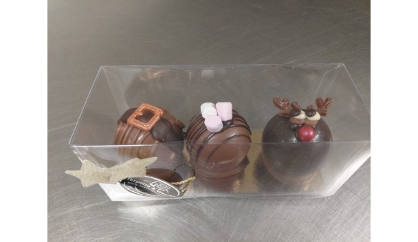 Chocobom Kerst (chocolademelk)